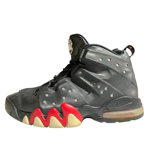 Nike Air Max Sneakers Mens 8.5 Black Basketball Max Barkley Hyperfuse 488119-061 - Picture 5 of 11